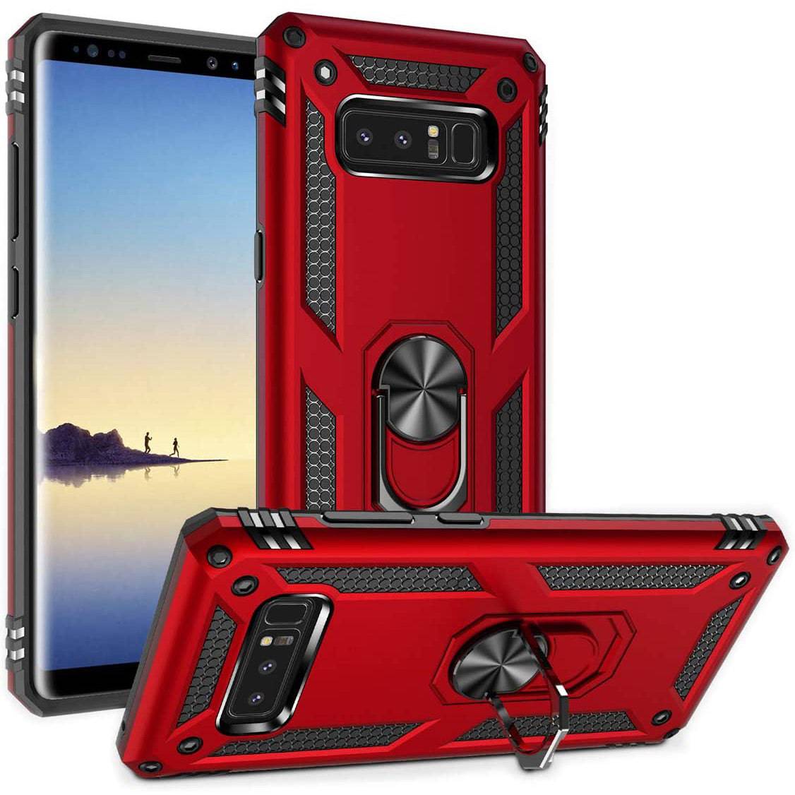 Luxury Armor Ring Bracket Phone Case For Samsung Note 8-Fast Delivery - Libiyi