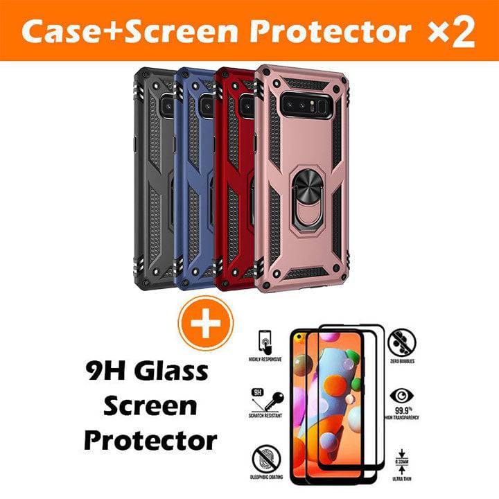 Luxury Armor Ring Bracket Phone Case For Samsung Note 8-Fast Delivery - Libiyi