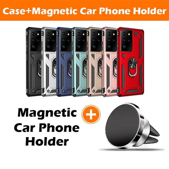 Luxury Armor Ring Bracket Phone Case For Samsung S21 Ultra(5G) - Libiyi