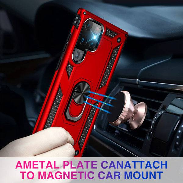 Luxury Armor Ring Bracket Phone Case For Samsung S22 Series - Libiyi
