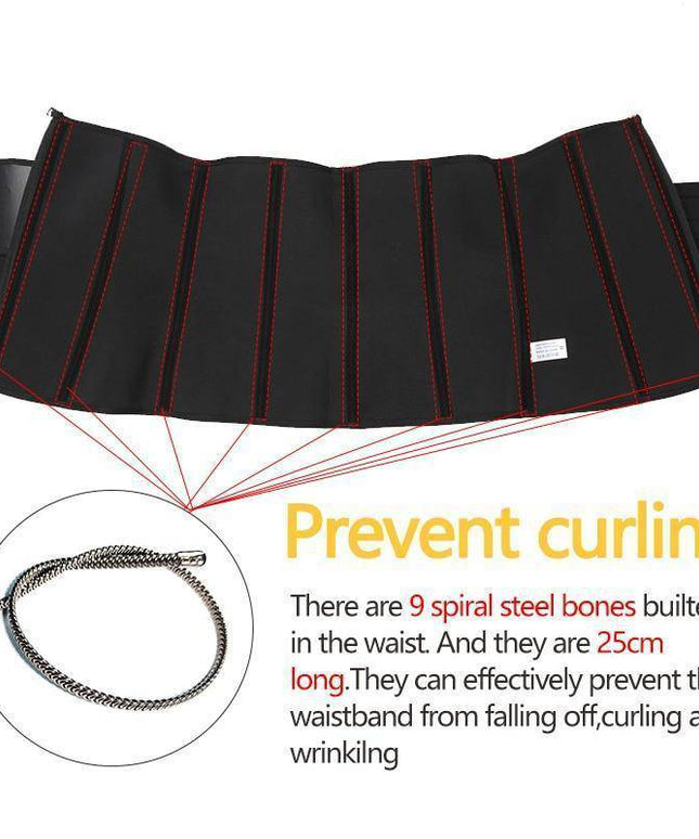 Women Waist Trainer Corset Sport Girdle Slimming Shaper(Sauna Sweat Faja) - Libiyi