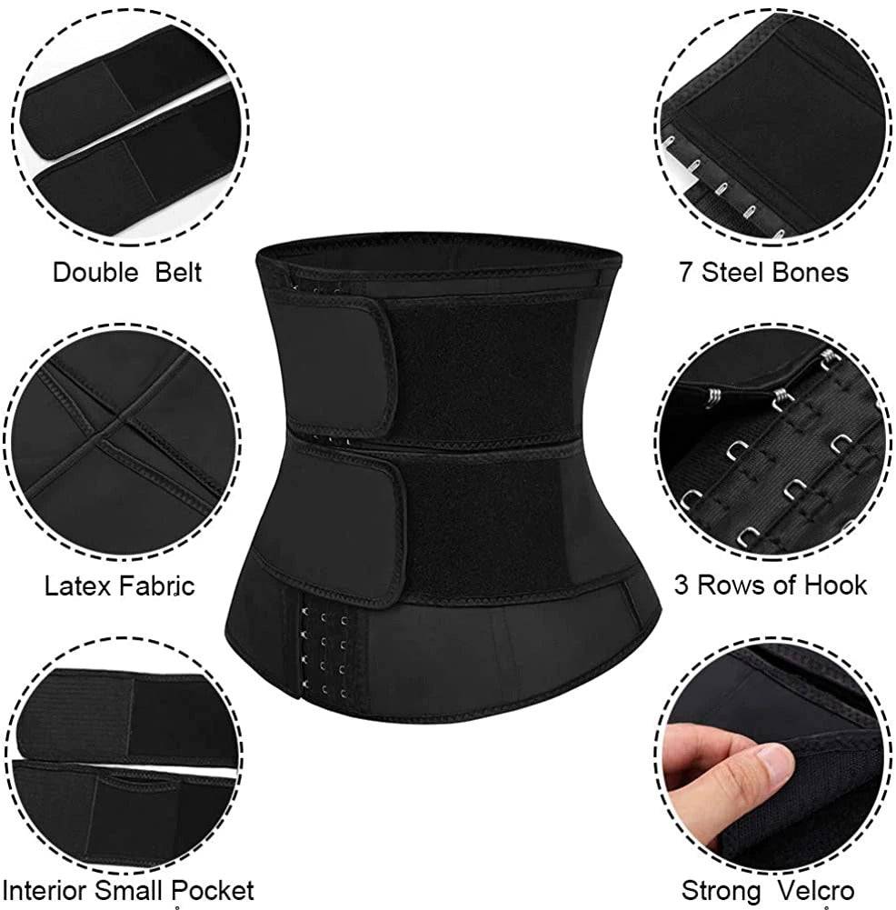 Women Waist Trainer Corset Sport Girdle Slimming Shaper(Sauna Sweat Faja) - Libiyi