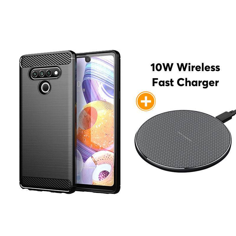 Luxury Carbon Fiber Case For LG K51-Fast Delivery - Libiyi