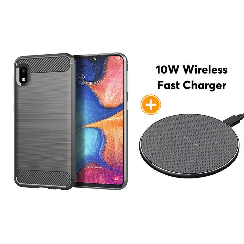 Luxury Carbon Fiber Case For Samsung A10E - Libiyi