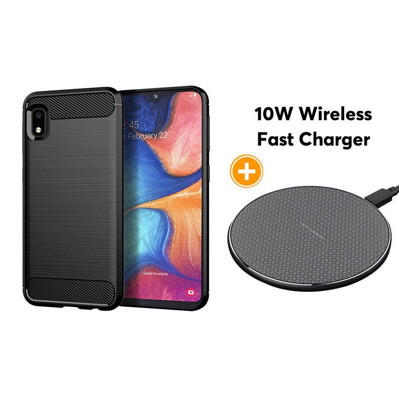 Luxury Carbon Fiber Case For Samsung A10E - Libiyi
