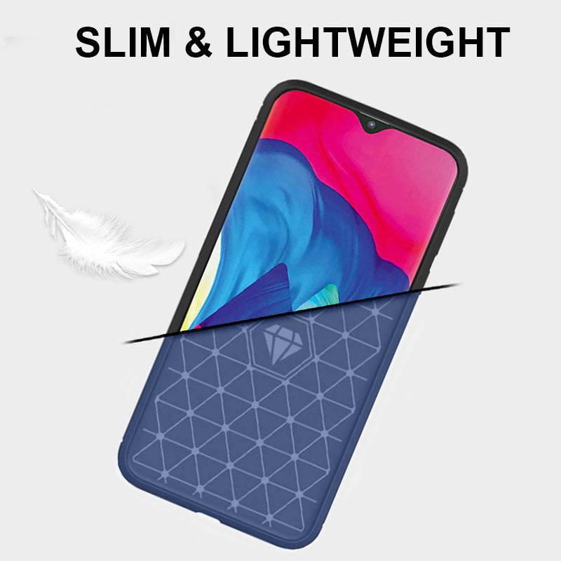 Luxury Carbon Fiber Case For Samsung A21(US and EU Version) - Libiyi