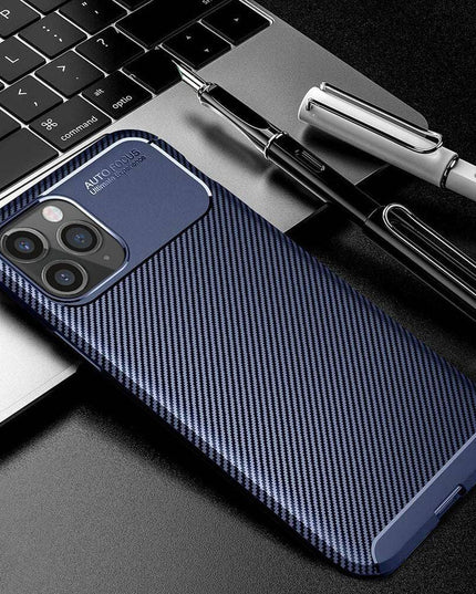Carbon Fiber TPU Ultra Slim Fibre Case For iPhone - Libiyi