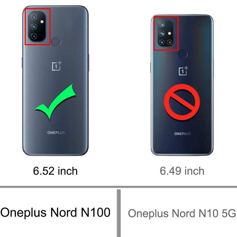 Luxury Carbon Fiber Case For OnePlus Nord N100 With Screen Protector - Libiyi