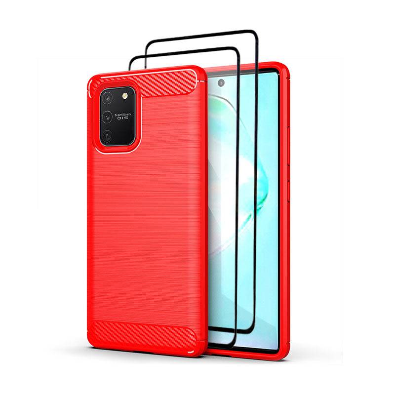 Luxury Carbon Fiber Case For Samsung S10 Lite - Libiyi