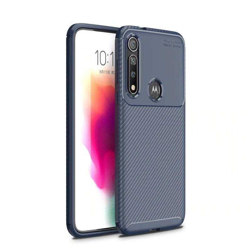 Carbon Fiber TPU Ultra Slim Fibre Case For Moto - Libiyi