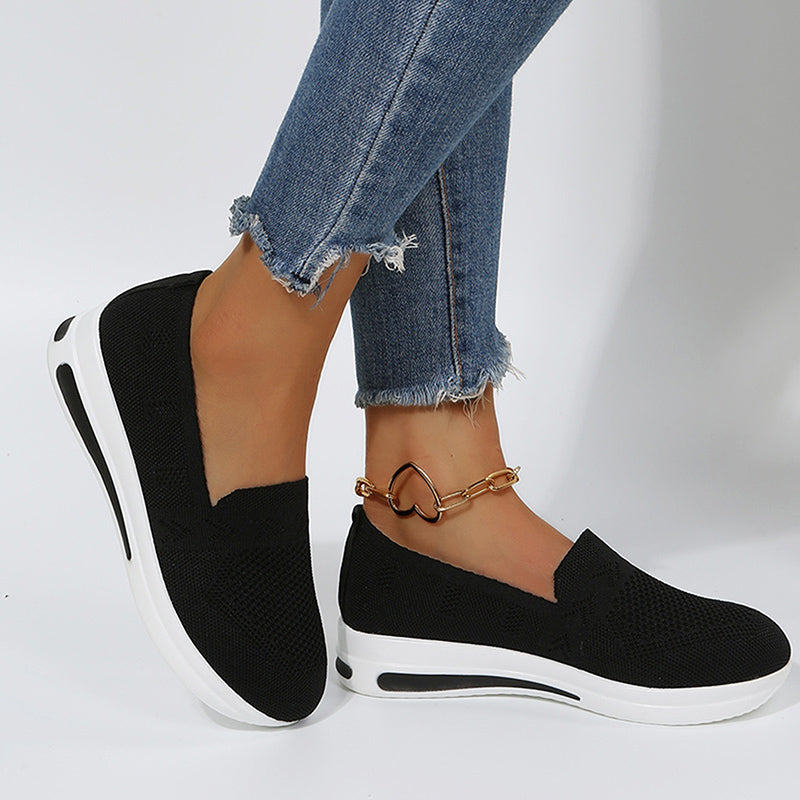 Zeaker Women's Flat Heel Round Toe Shoes - Keilini