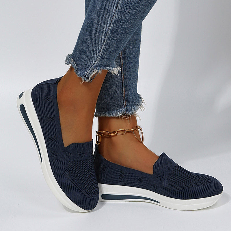 Zeaker Women's Flat Heel Round Toe Shoes - Keilini
