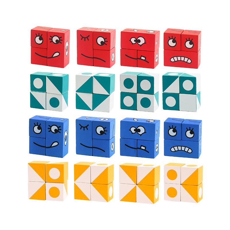 Puzzle Building Cubes - Libiyi