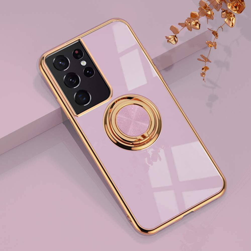 Slim Thin Finger Ring Case For Samsung S21 Ultra - Libiyi