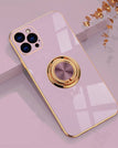 Para iPhone 12 Pro Máx. / Roxo / Somente caso