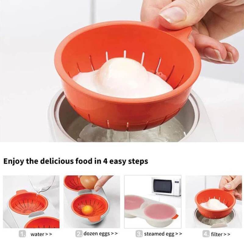 Draining Egg Boiler - Libiyi