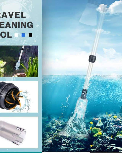 (Buy 2 Get Free Shipping)Electric Aquarium Gravel Cleaner - Libiyi