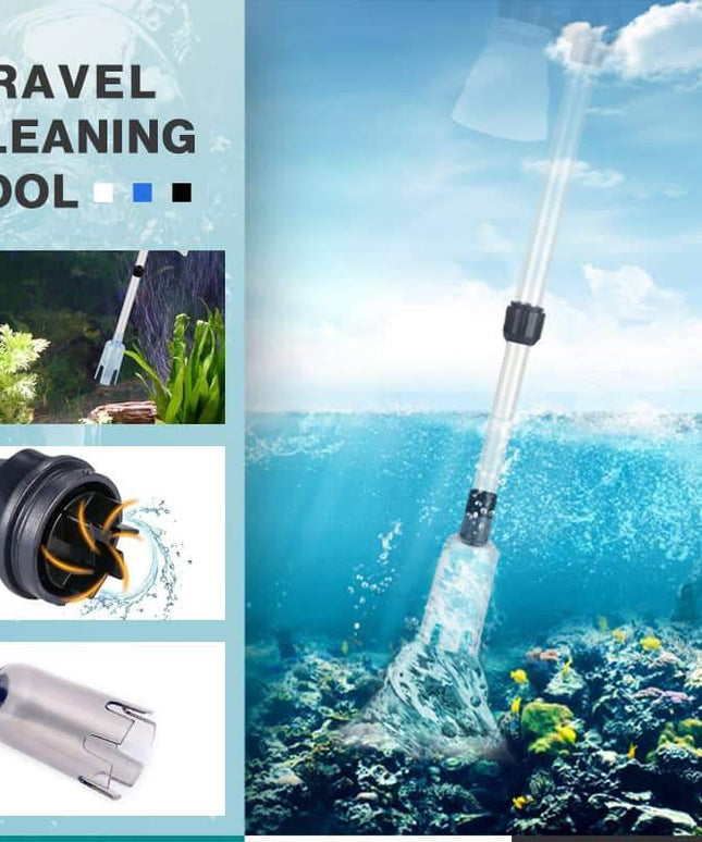 (Buy 2 Get Free Shipping)Electric Aquarium Gravel Cleaner - Libiyi