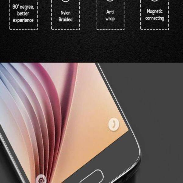 3 in 1 360° Magnetic Charging Cable for Huawei iPhone Samsung - Libiyi