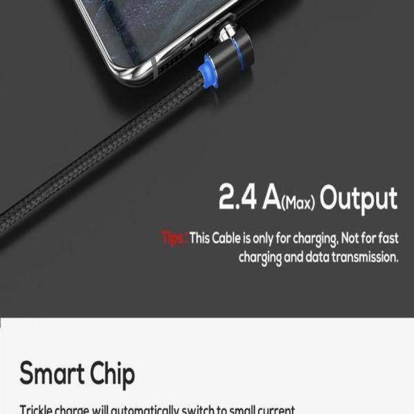 3 in 1 360° Magnetic Charging Cable for Huawei iPhone Samsung - Libiyi