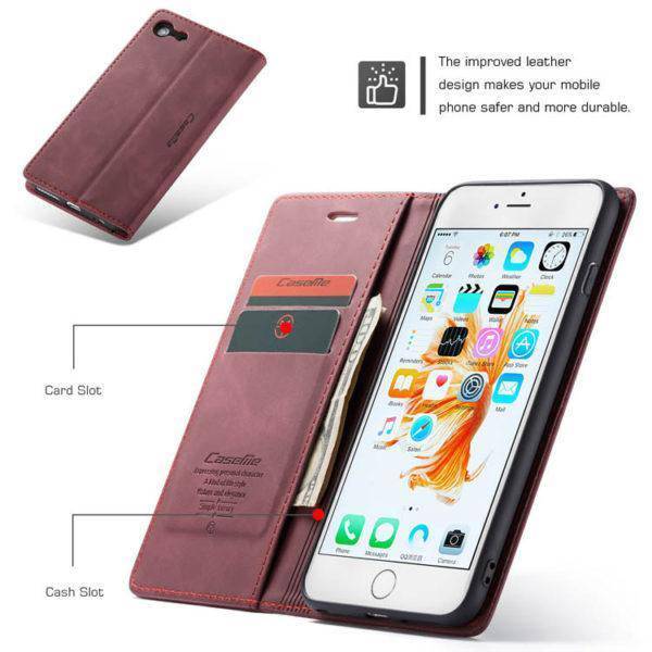 Luxury Retro Wallet Case For iPhone - Libiyi