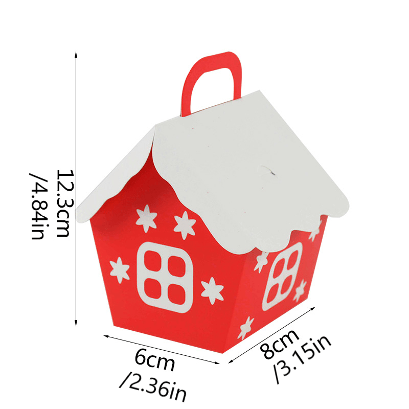 Christmas Candy DIY Paper Box (10pcs) - Libiyi