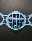 Azul / 3 unidades/conjunto / Apenas suporte